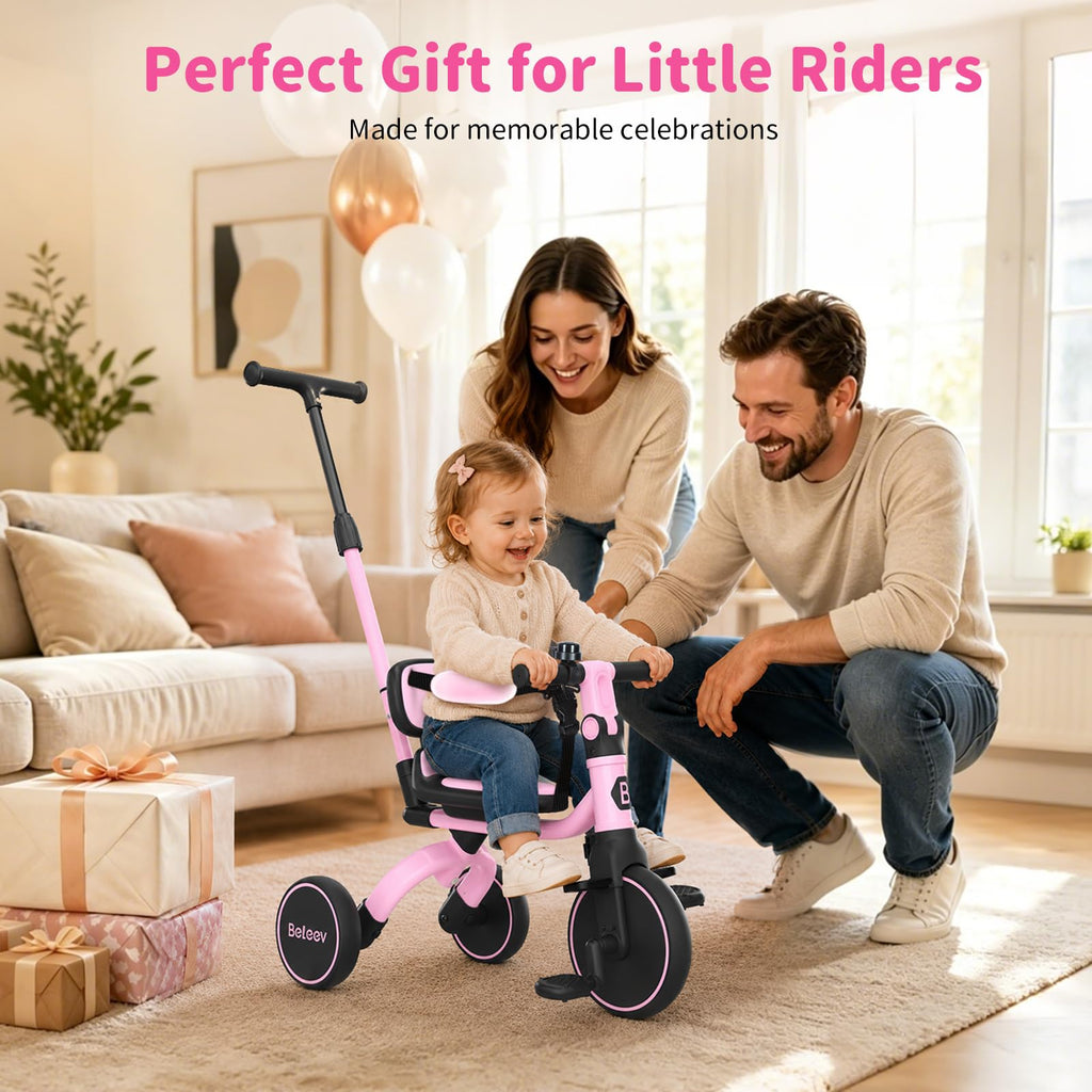 5 in 1 Toddler Tricycle & Balance Bike M9802