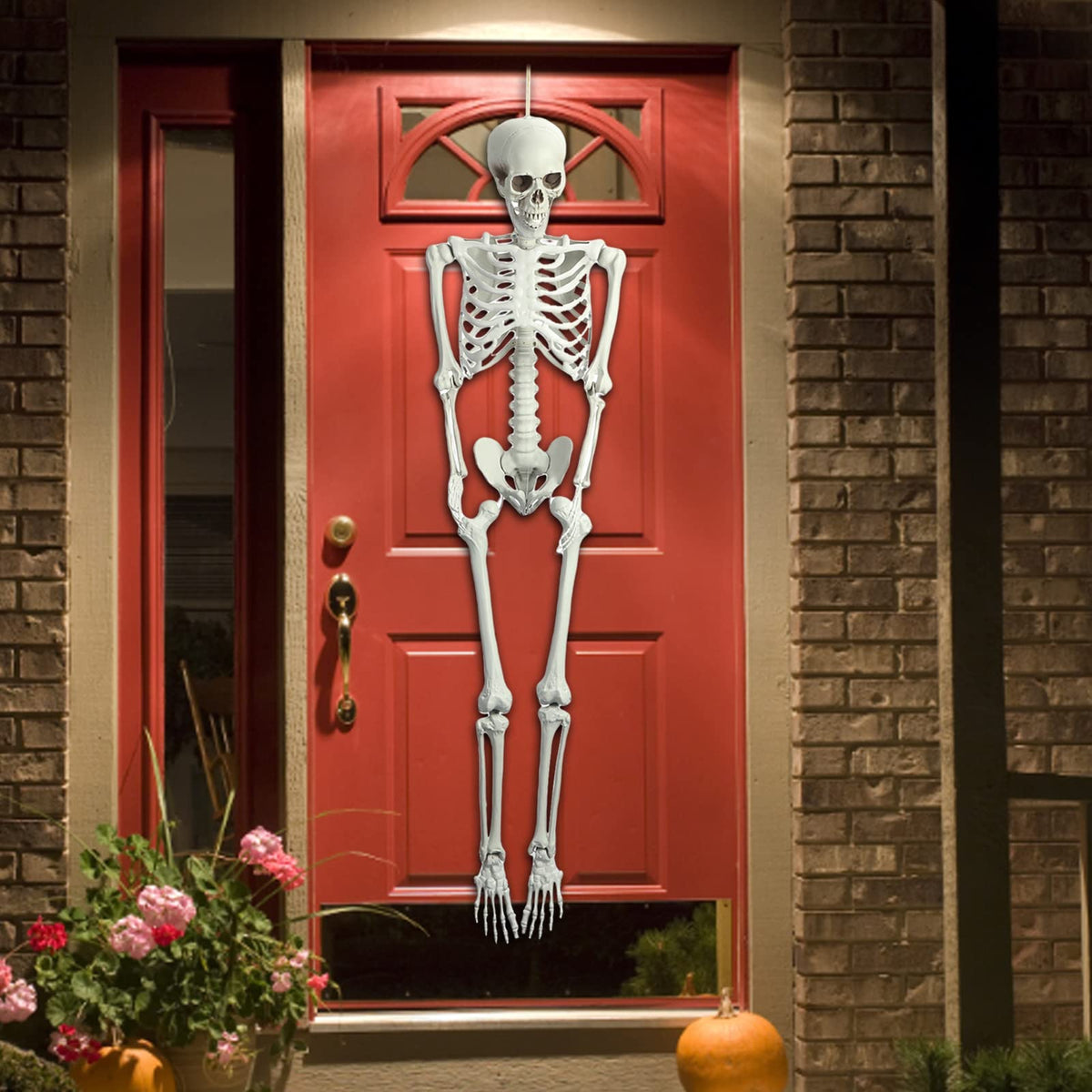 5.4FT Posable Full Body Skeleton with Movable Joints H82919