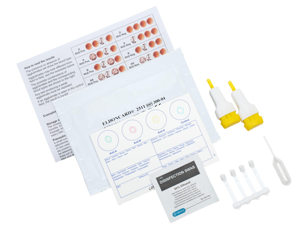 Blood Typing Kit 3 Test Pack B361597