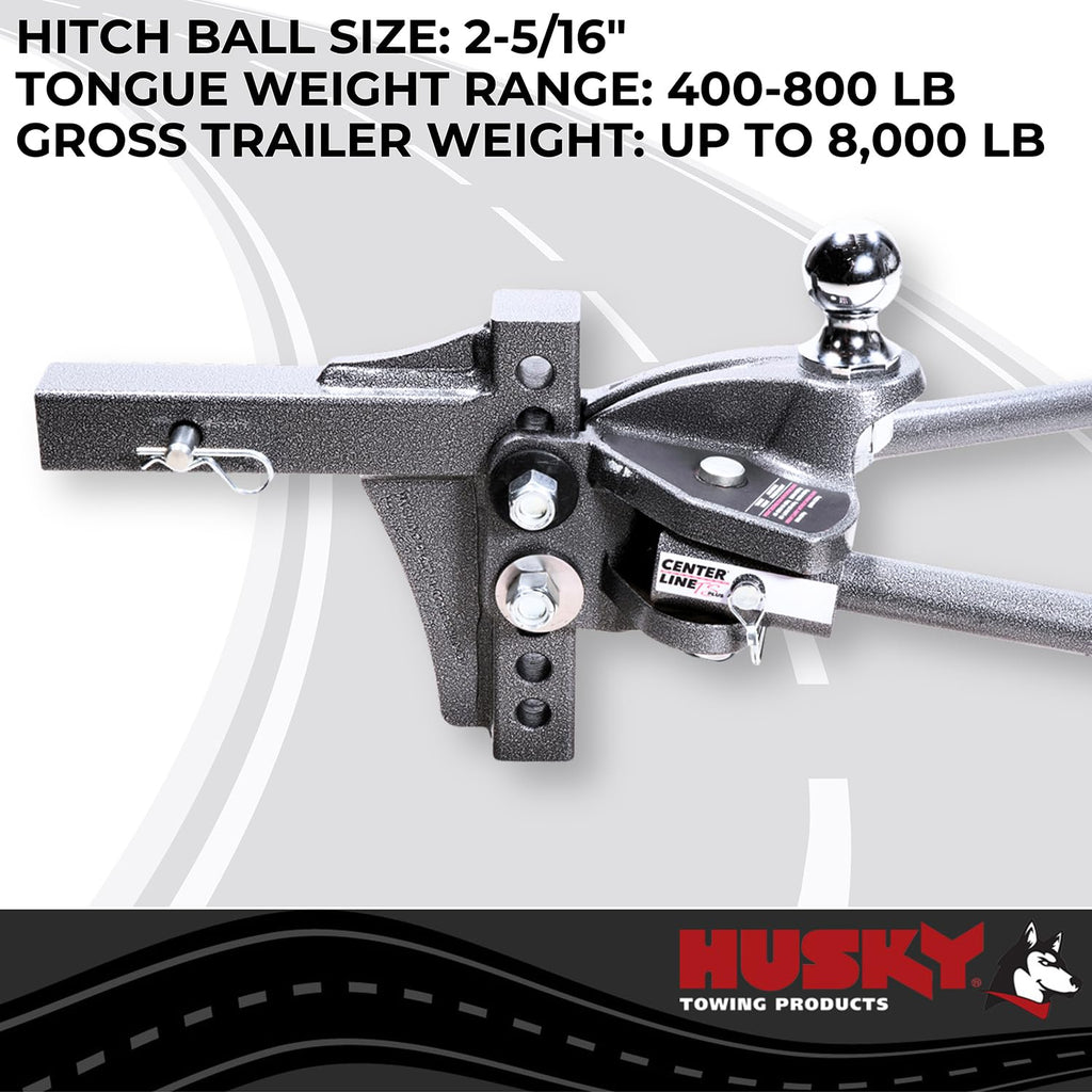 Weight Distribution Hitch 8000 lb GTW with 2-5/16 Inch Ball and Shank H7669