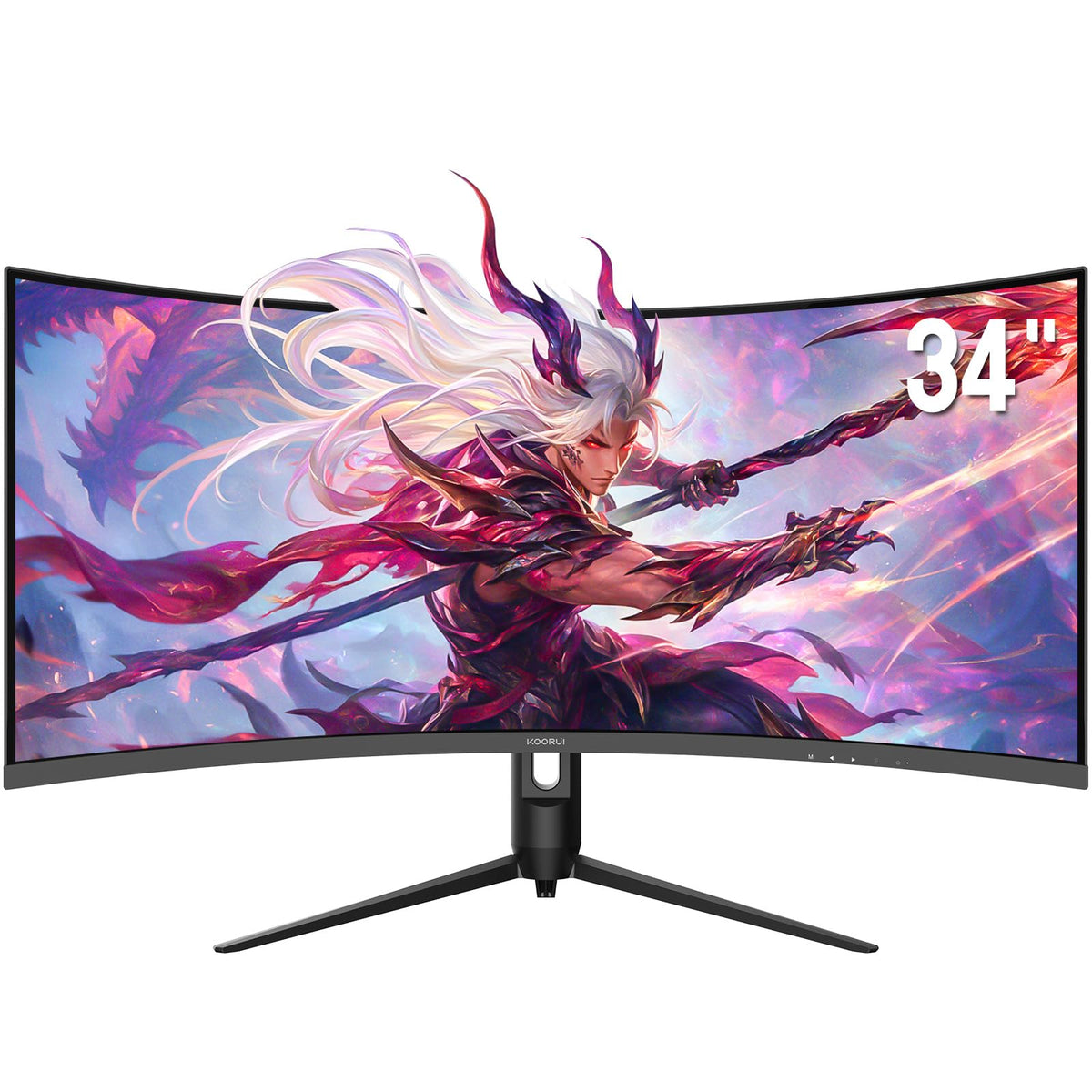 34 Inch 240Hz Ultrawide Curved Gaming Monitor WQHD 1500R HDR400 U3702