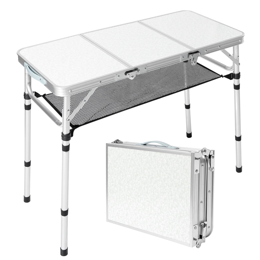 Folding Camping Table with Adjustable Height L6187