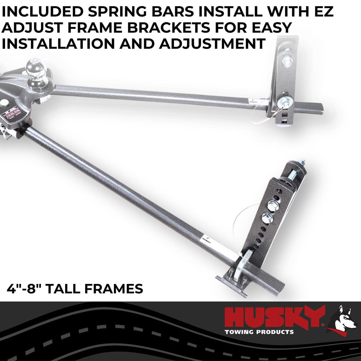 Weight Distribution Hitch 8000 lb GTW with 2-5/16 Inch Ball and Shank H7669
