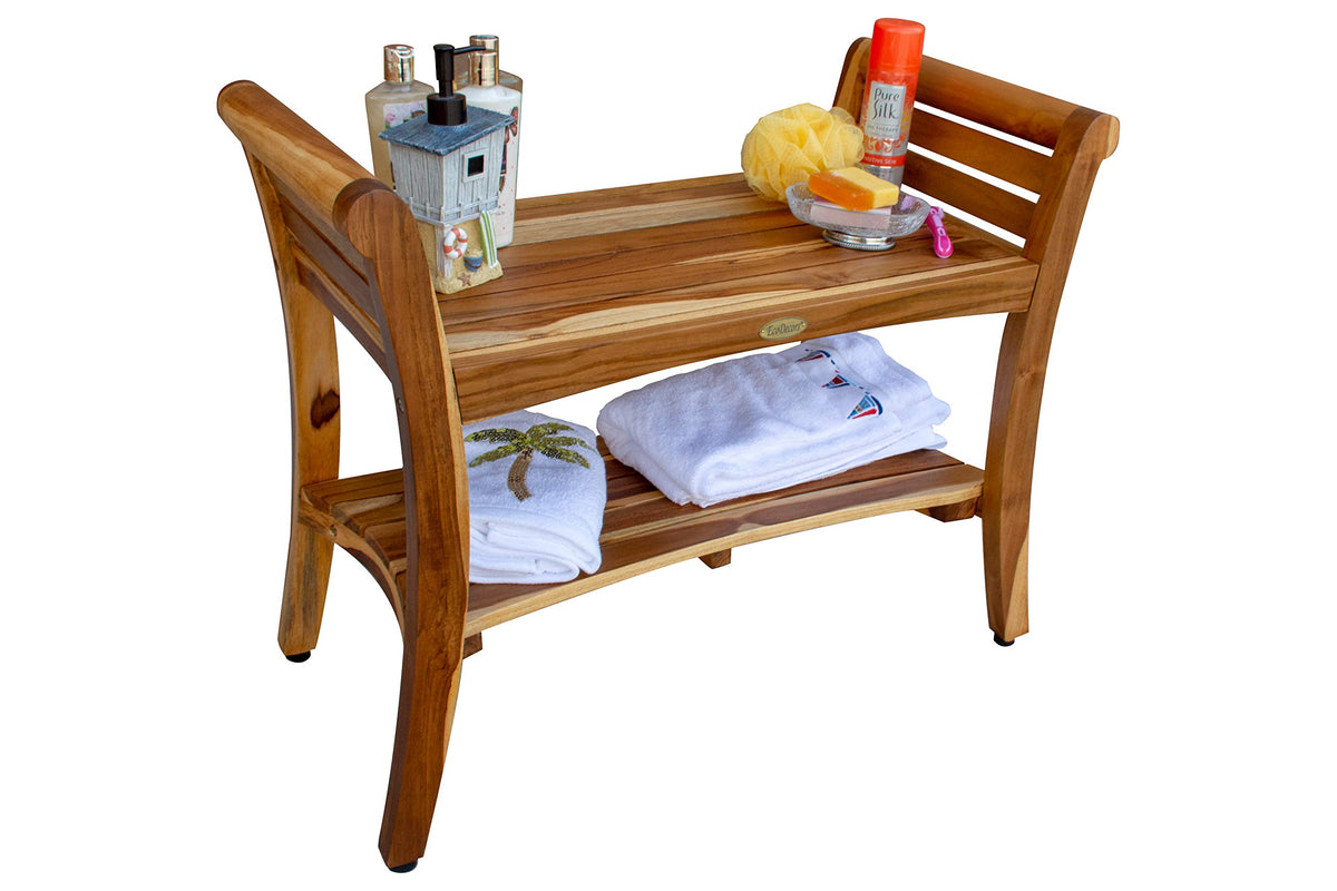 30-Inch Teak Shower Bench C83363