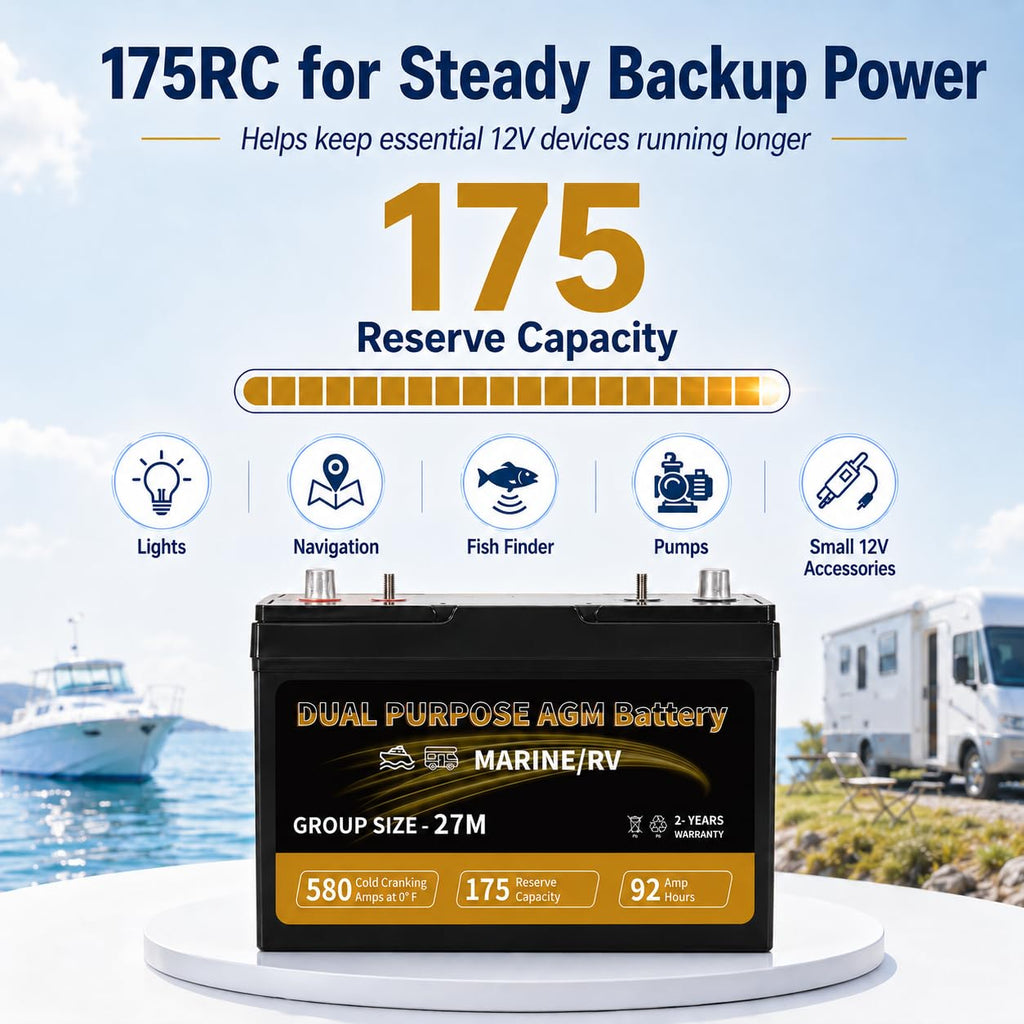 12V 92AH AGM Battery K241