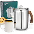 Coffee Percolator Pot Stainless Steel 8 Cup T717