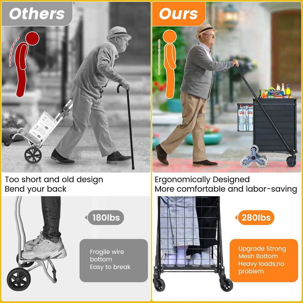 Stair Climbing Shopping Cart Z155