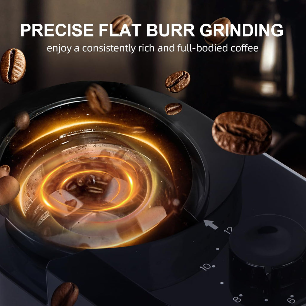 Electric Burr Coffee Grinder with 28 Adjustable Grind Settings I90858