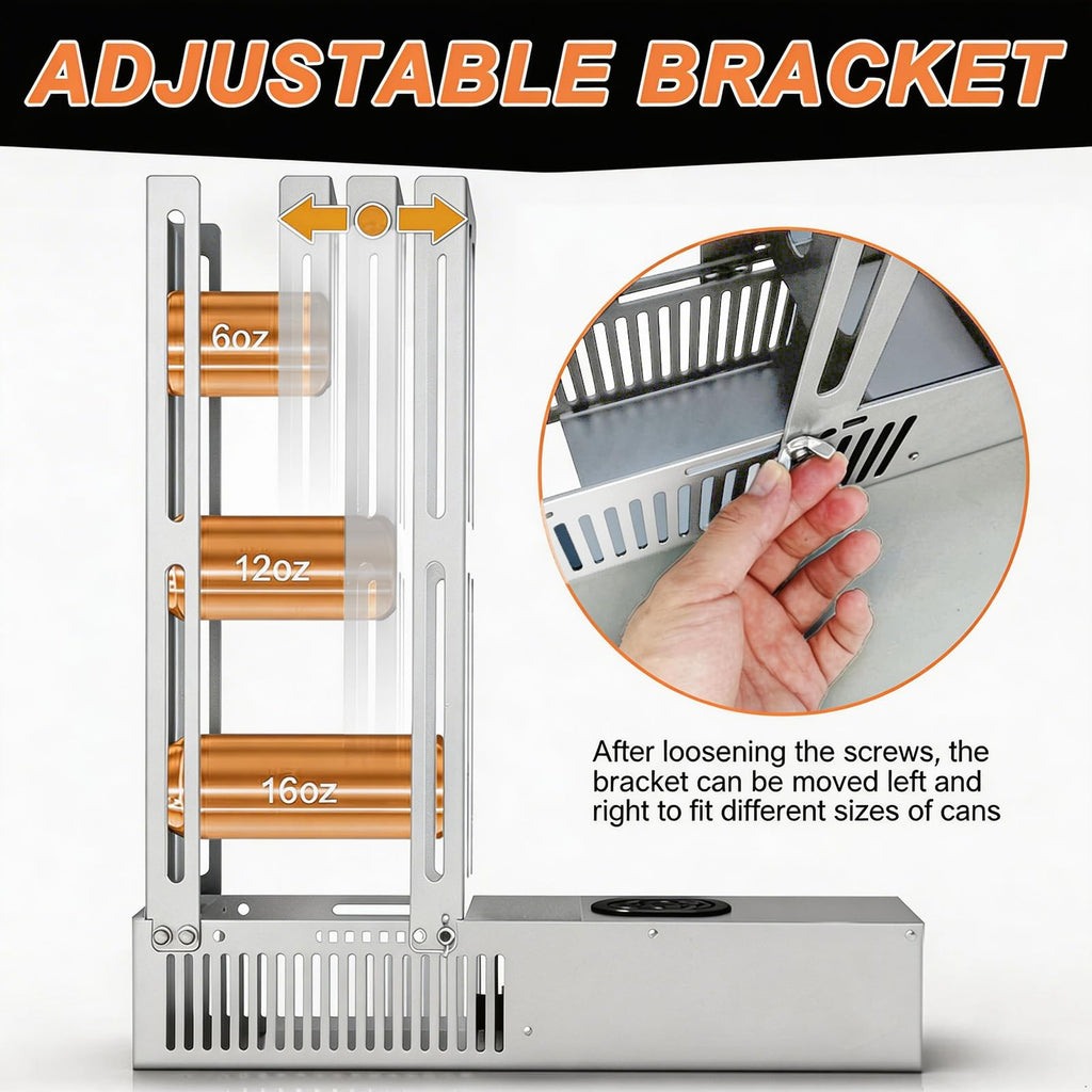 Electric Can Crusher, 8oz&12oz&16oz Automatic D171218