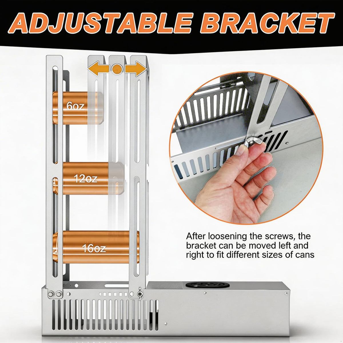Electric Can Crusher, 8oz&12oz&16oz Automatic D171218