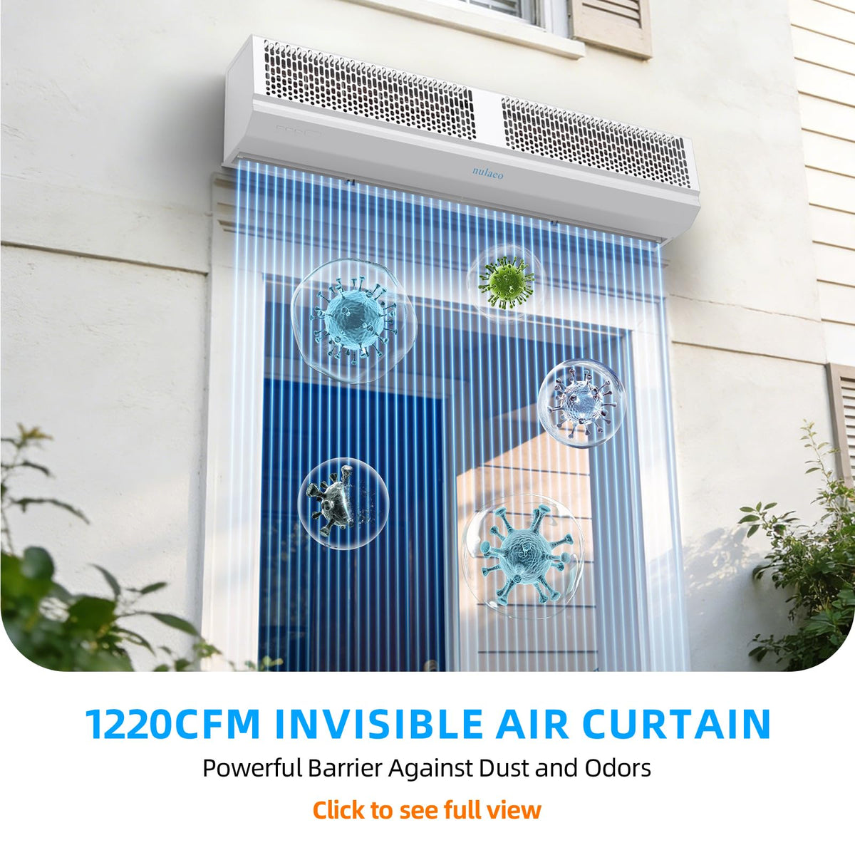 36'' Wall-Mounted 2-Speed Air Curtain E1578