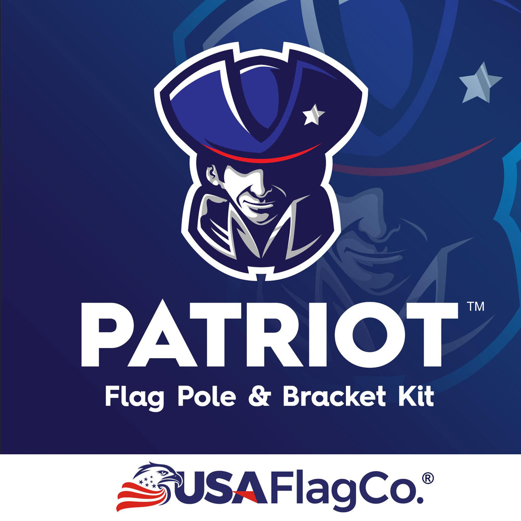 Flag Pole and Bracket Kit Black P7389