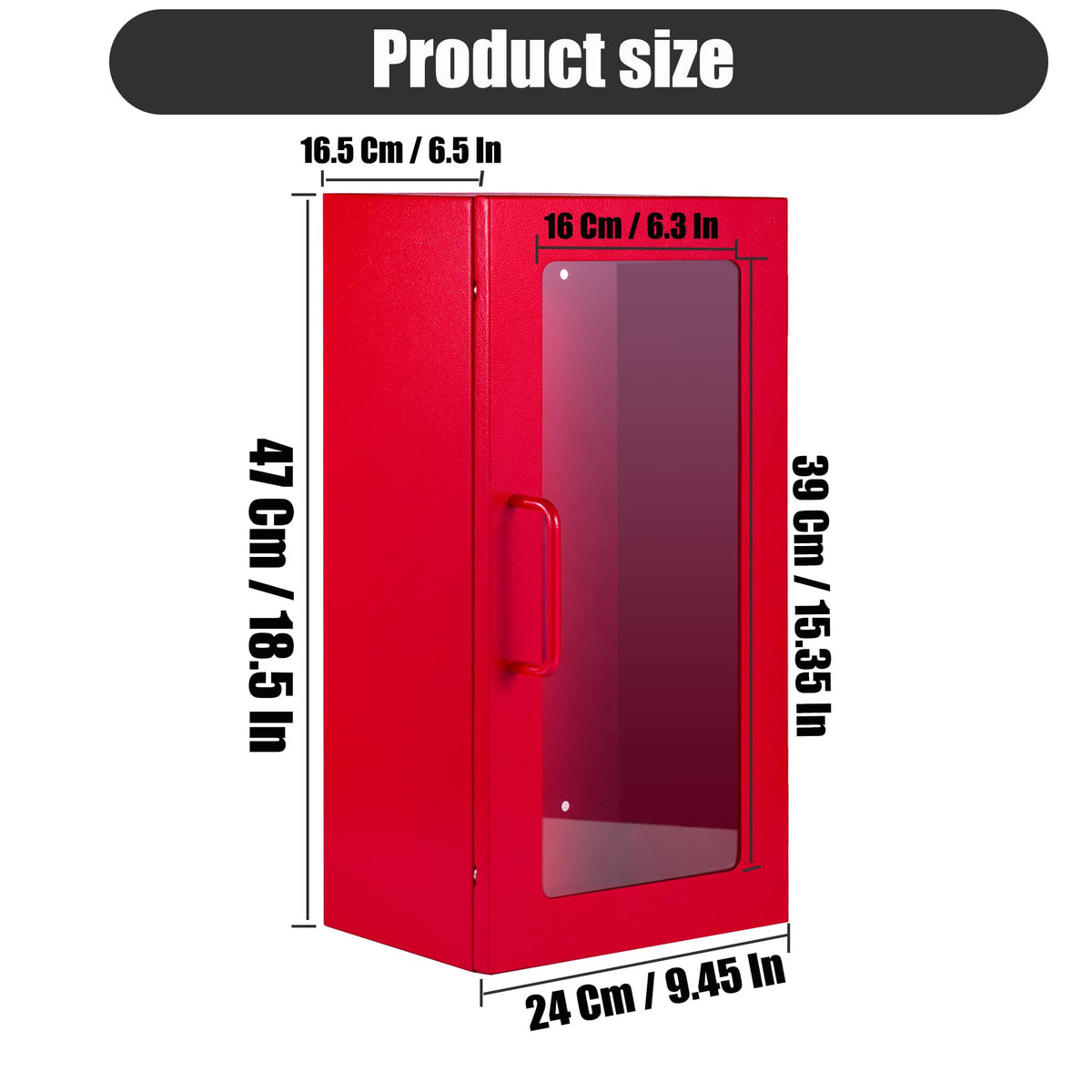 5lb Steel Fire Extinguisher Cabinet T140