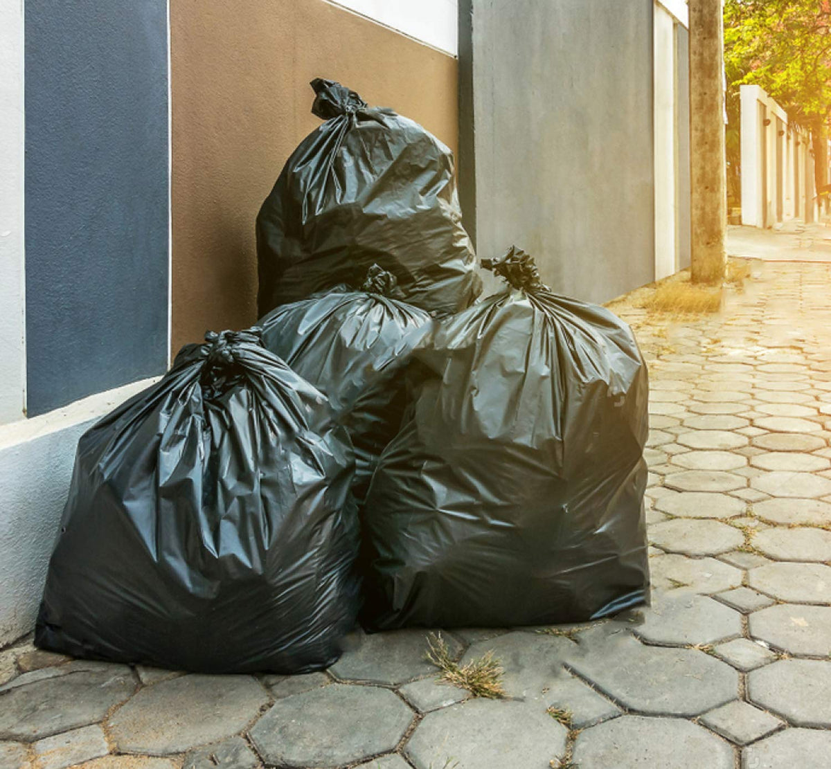 55 Gallon 3 Mil Black Contractor Garbage Bags L481819