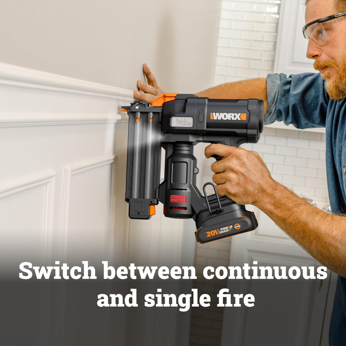 Cordless Brad Nailer P7329