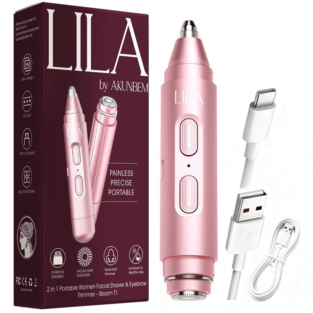 2-in-1 Eyebrow & Nose Hair Trimmer E825008