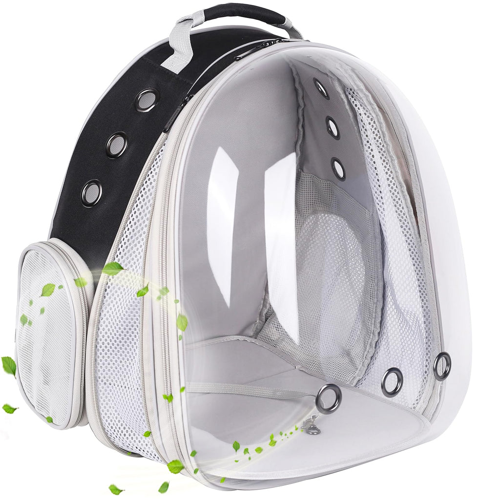 Large Cat Backpack Carrier with Space Capsule Bubble Window M7412