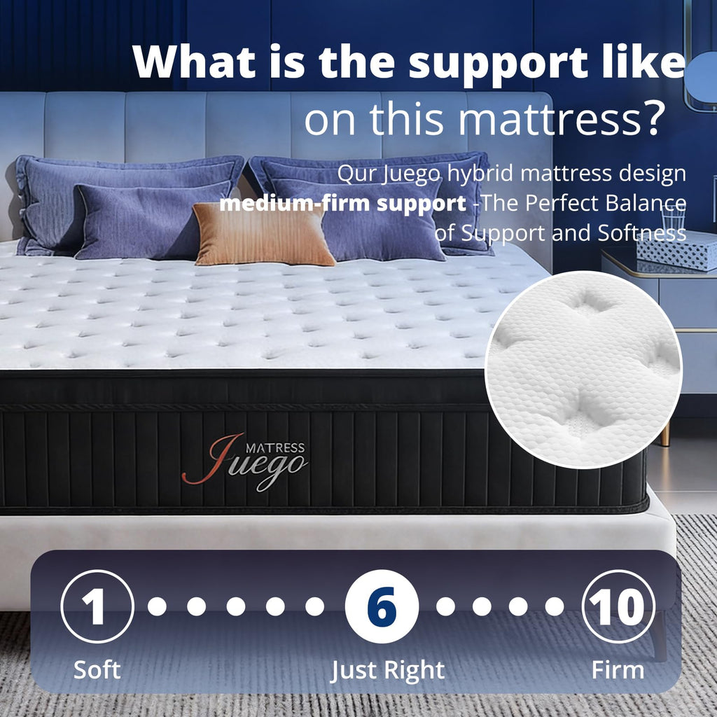 12 inch Full Size Cooling Hybrid Mattress V401