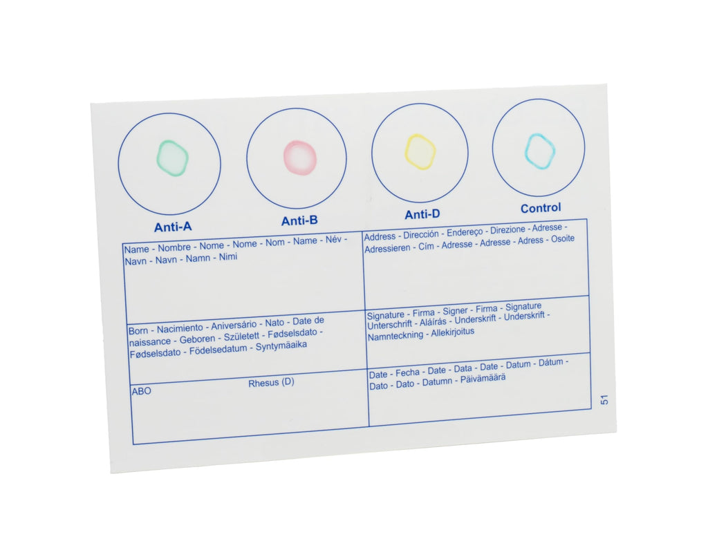 Blood Typing Kit 3 Test Pack B361597