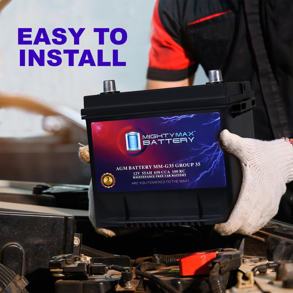12V 55Ah AGM Replacement Battery W637