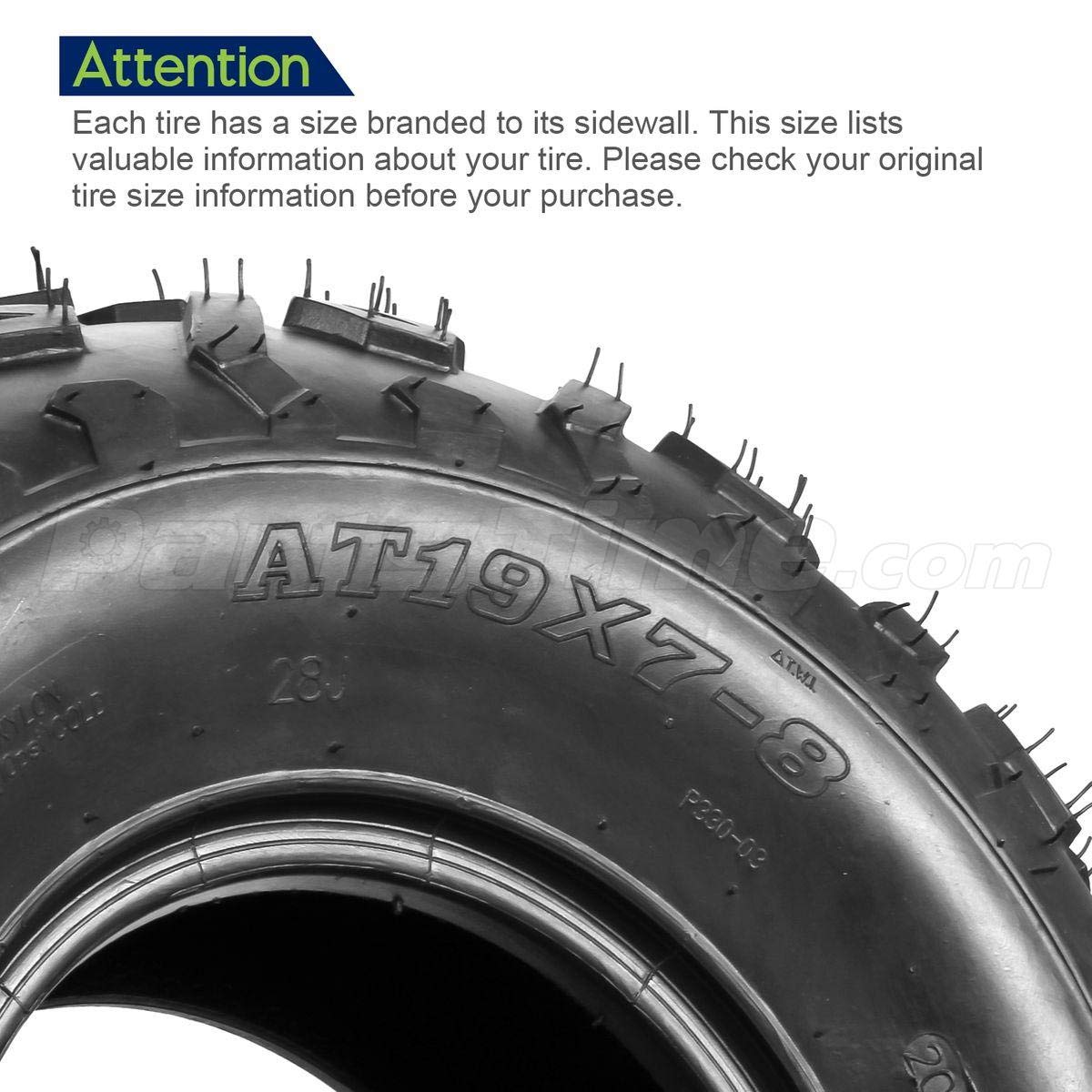 2pcs 19x7-8 ATV Tires G631104