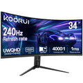 34 Inch 240Hz Ultrawide Curved Gaming Monitor WQHD 1500R HDR400 U3702