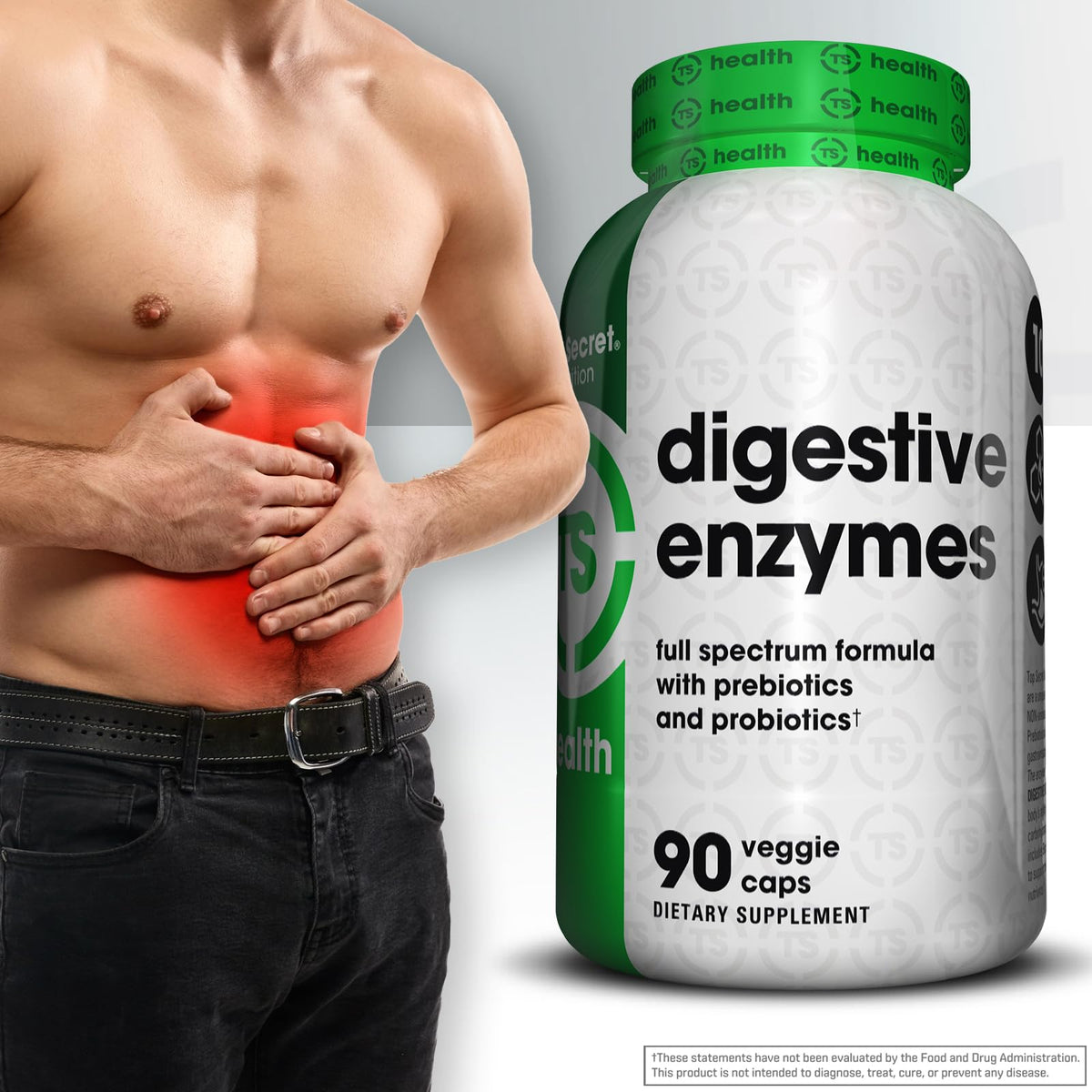 Digestive Enzymes 90 Capsules K89137