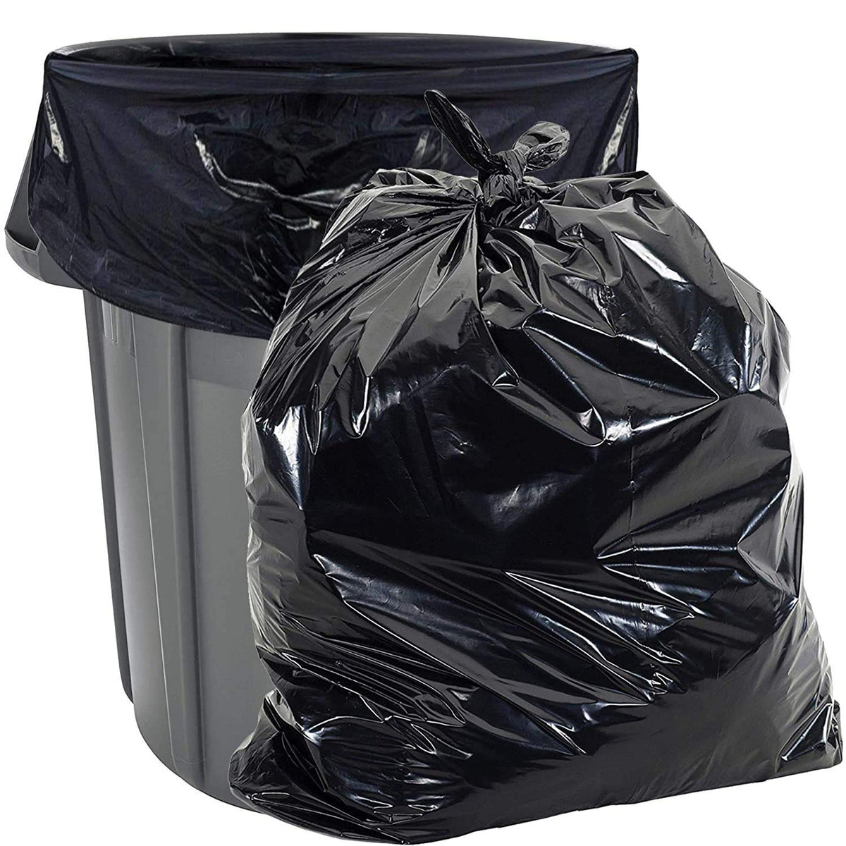 40-45 Gallon Black Heavy Duty Trash Bags R761