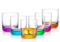 Colorful Whiskey Glasses Set of 6 R775
