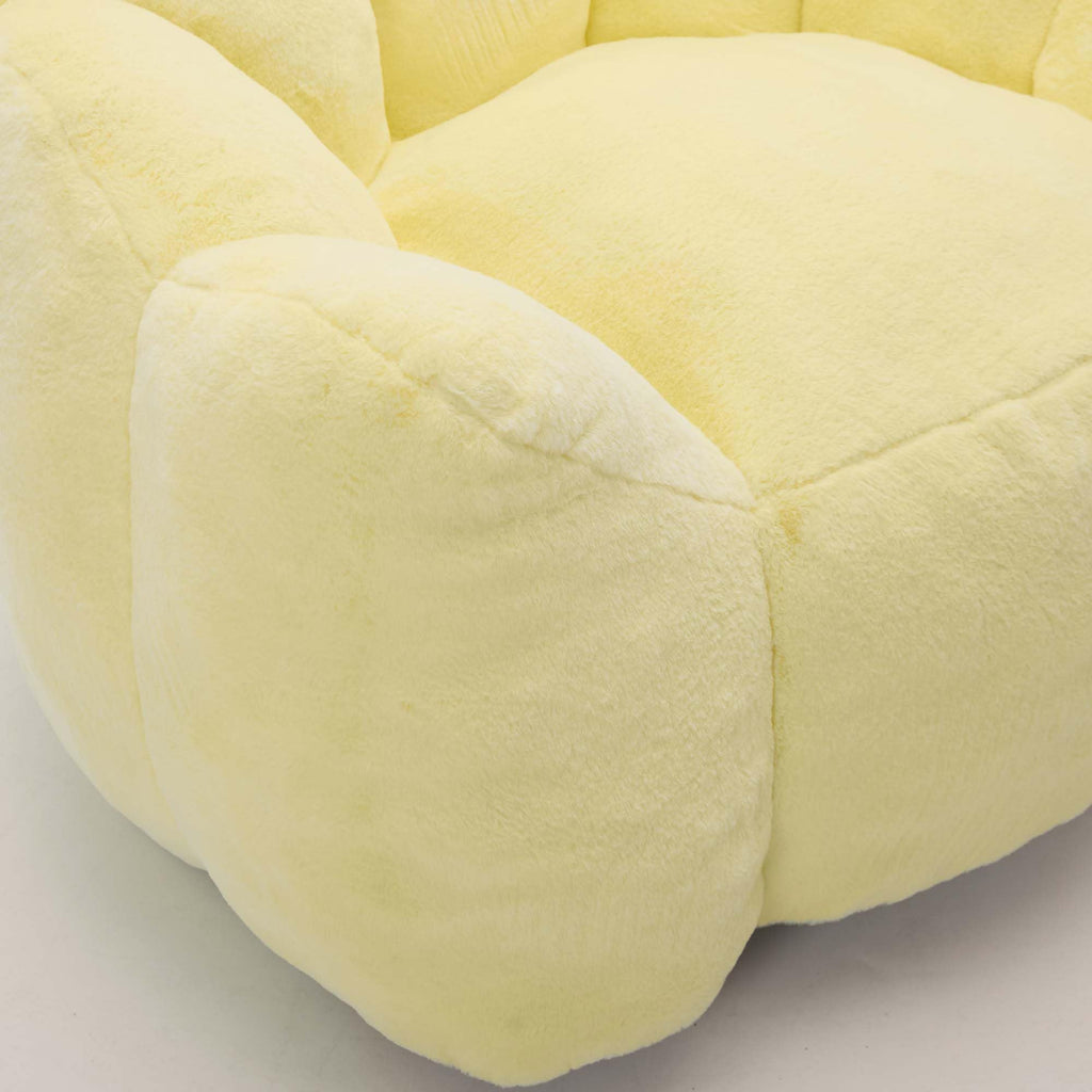 Oversized Memory Foam Bean Bag Chair with Backrest T79583