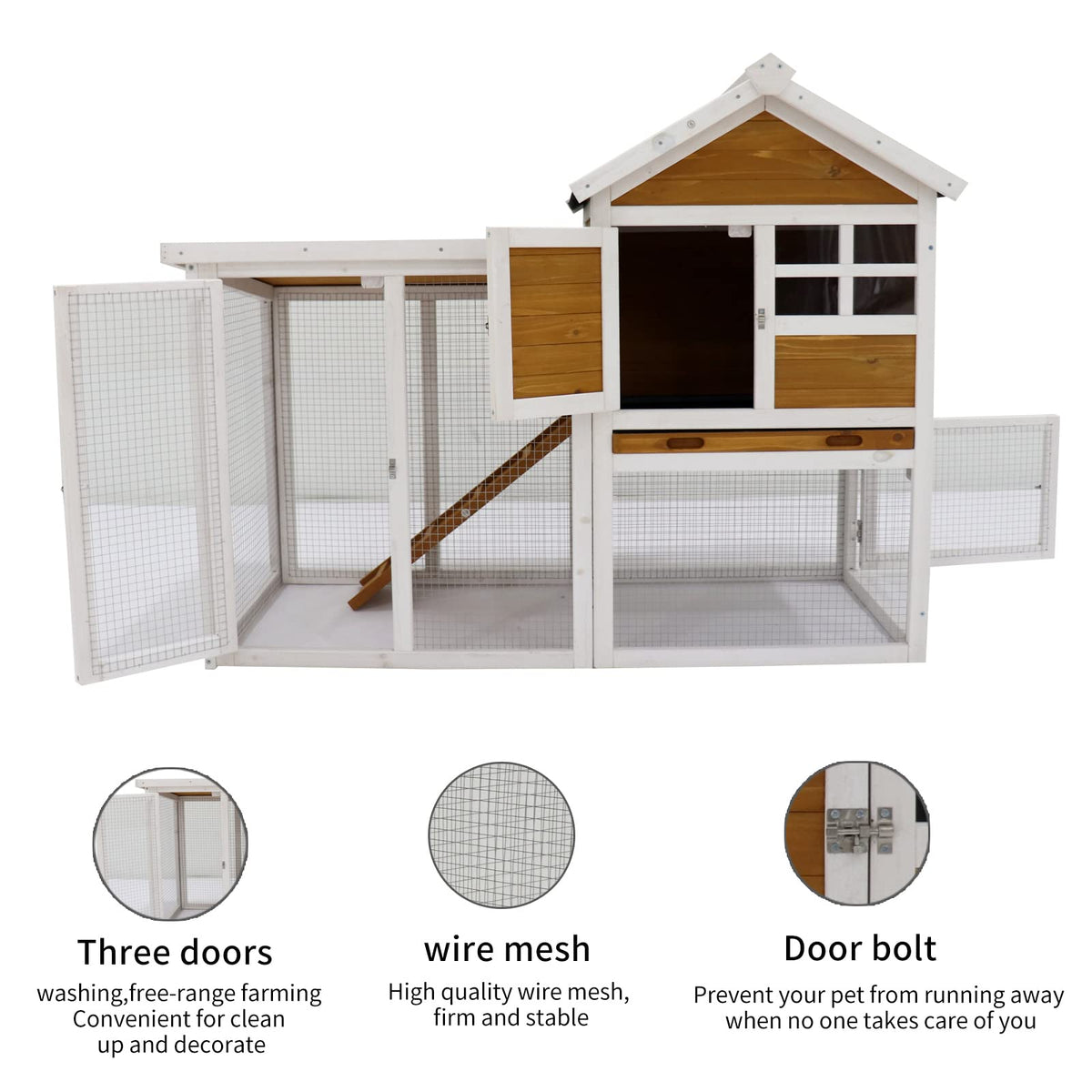Insulated Heated Outdoor Dog House T45753