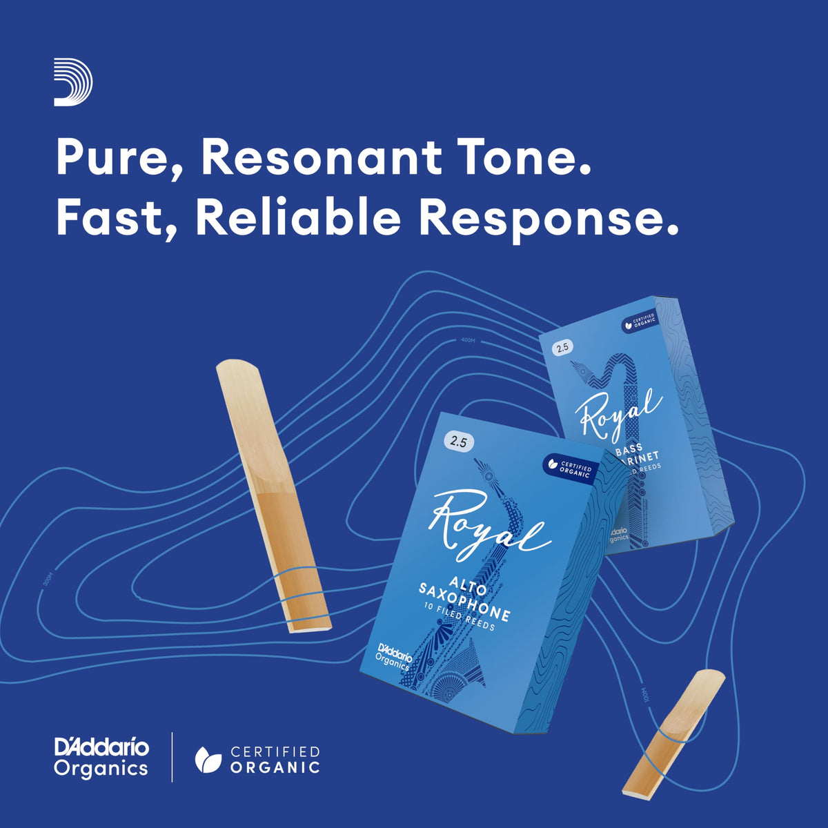 Alto Saxophone Reeds Strength 1.5, 3-Pack I700253