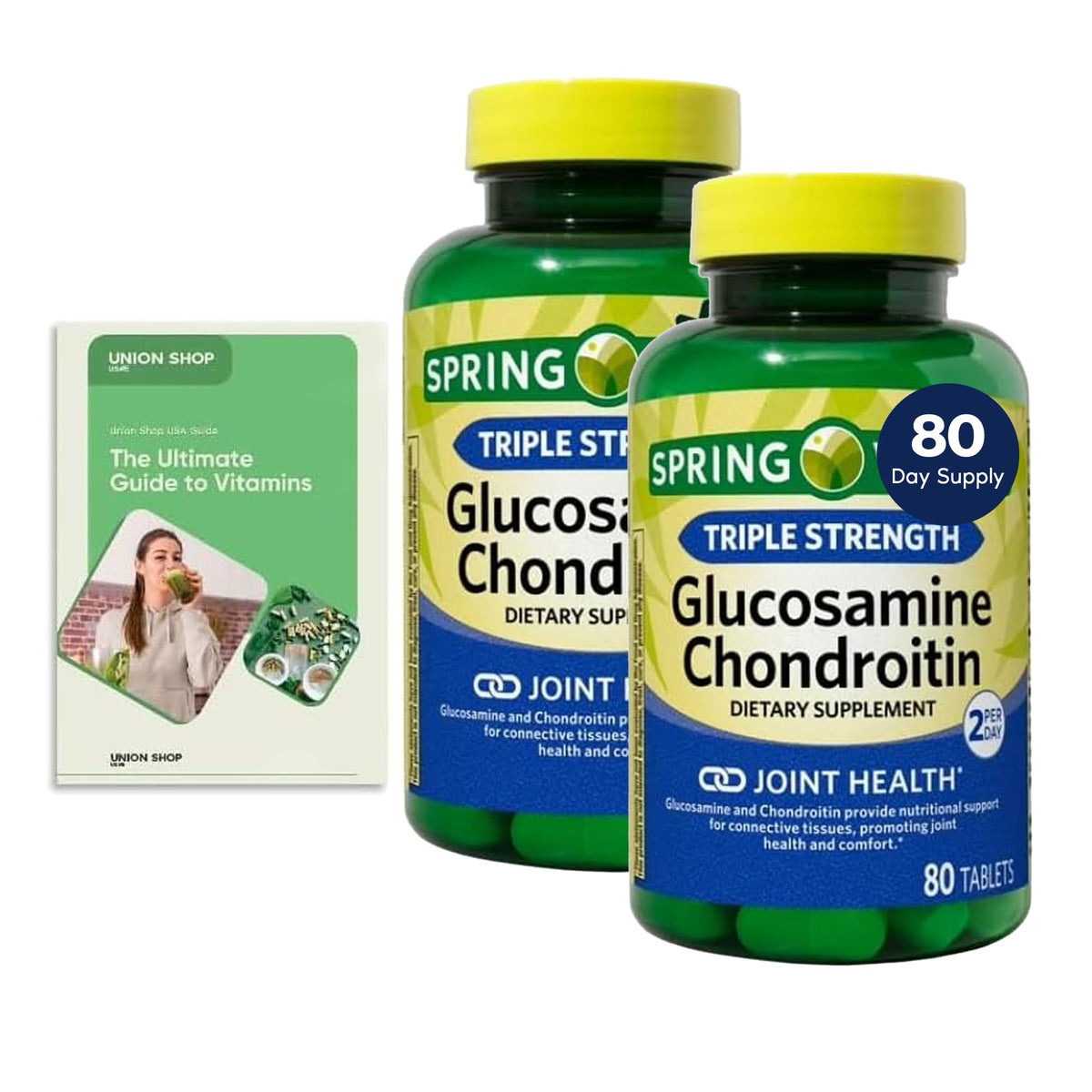 Glucosamine Chondroitin 80 Tablets 2-Pack U30541