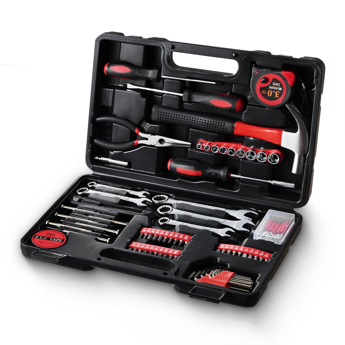 146-Piece Household Tool Kit with Storage ToolBox A924798