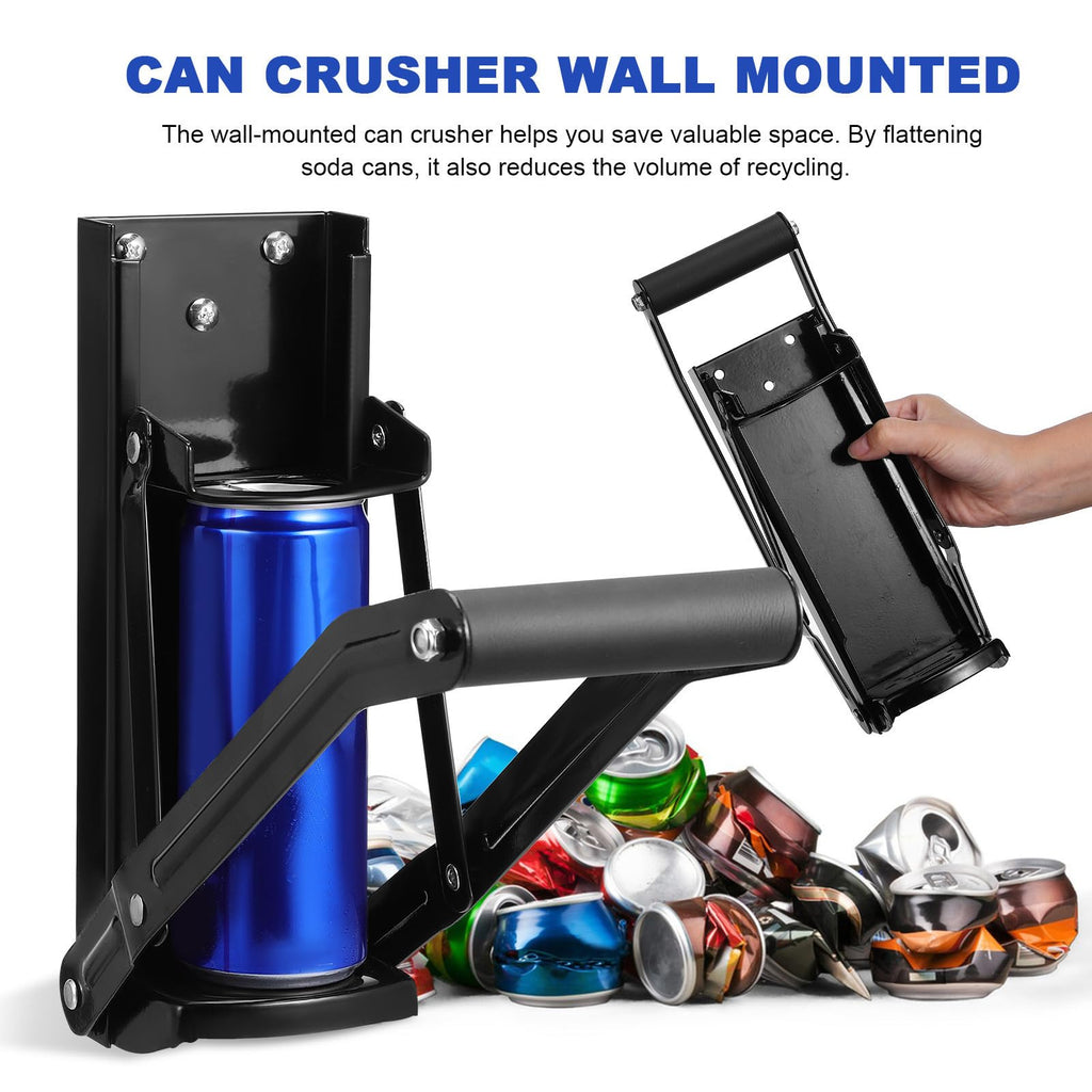 Wall Mounted Stainless Steel Can Crusher Z725