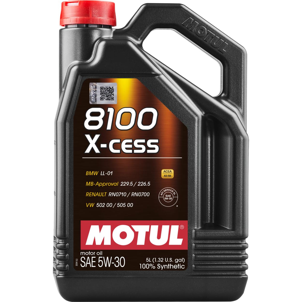 5W-30 100% Synthetic Engine Oil 5 L L155745