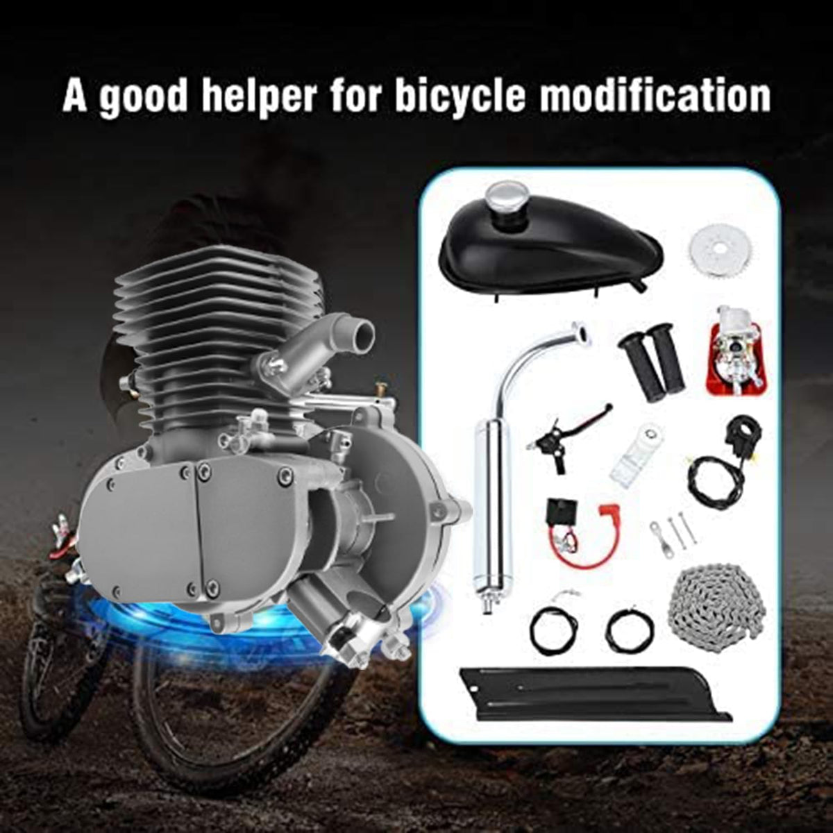 100cc 2 Stroke Bicycle Motor Kit I1646
