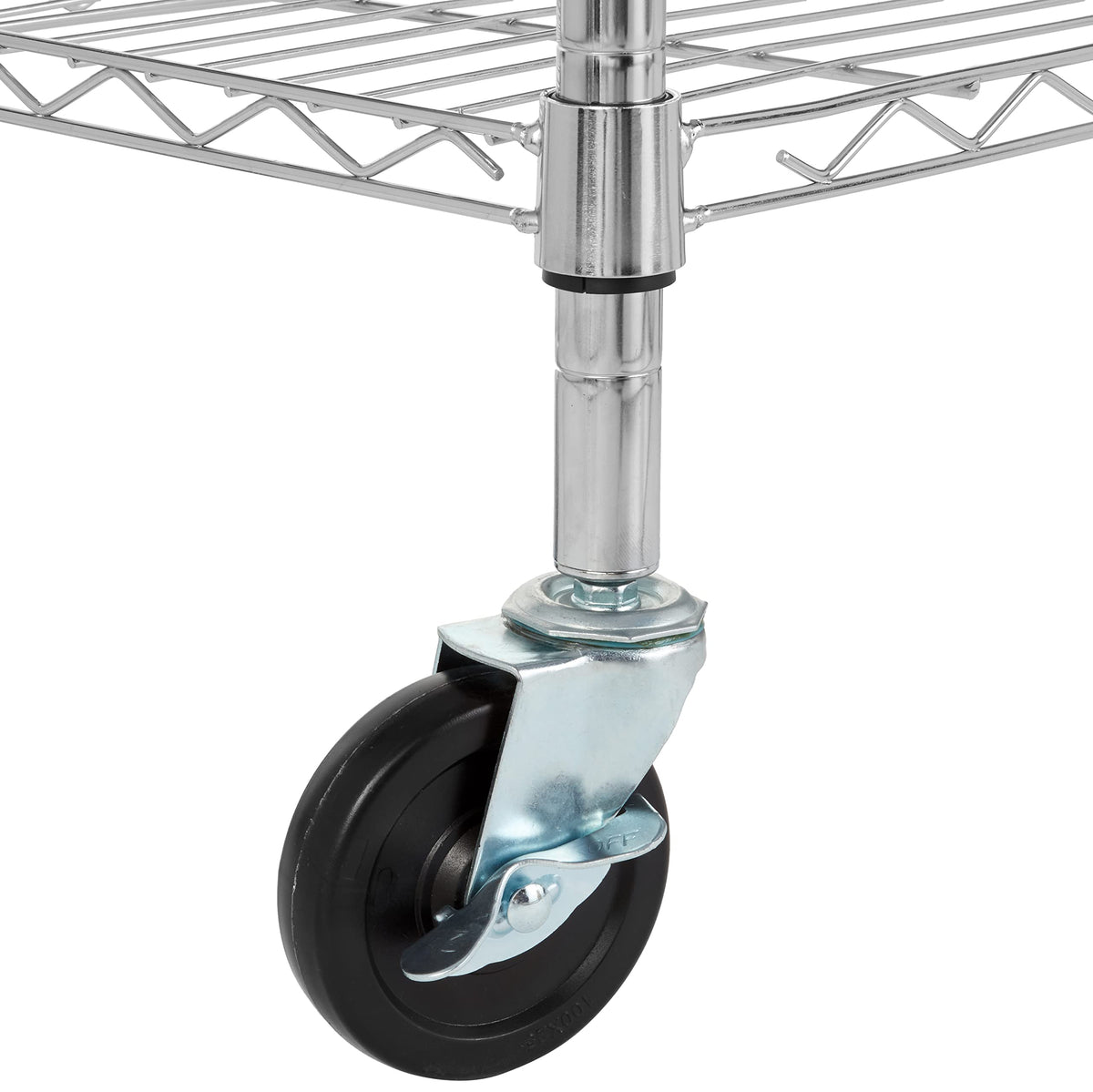 3-Tier Kitchen Storage Rack with Caster Wheels N983827