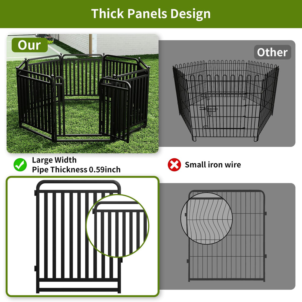 32" Heavy Duty 16 Panels Dog Playpen B235