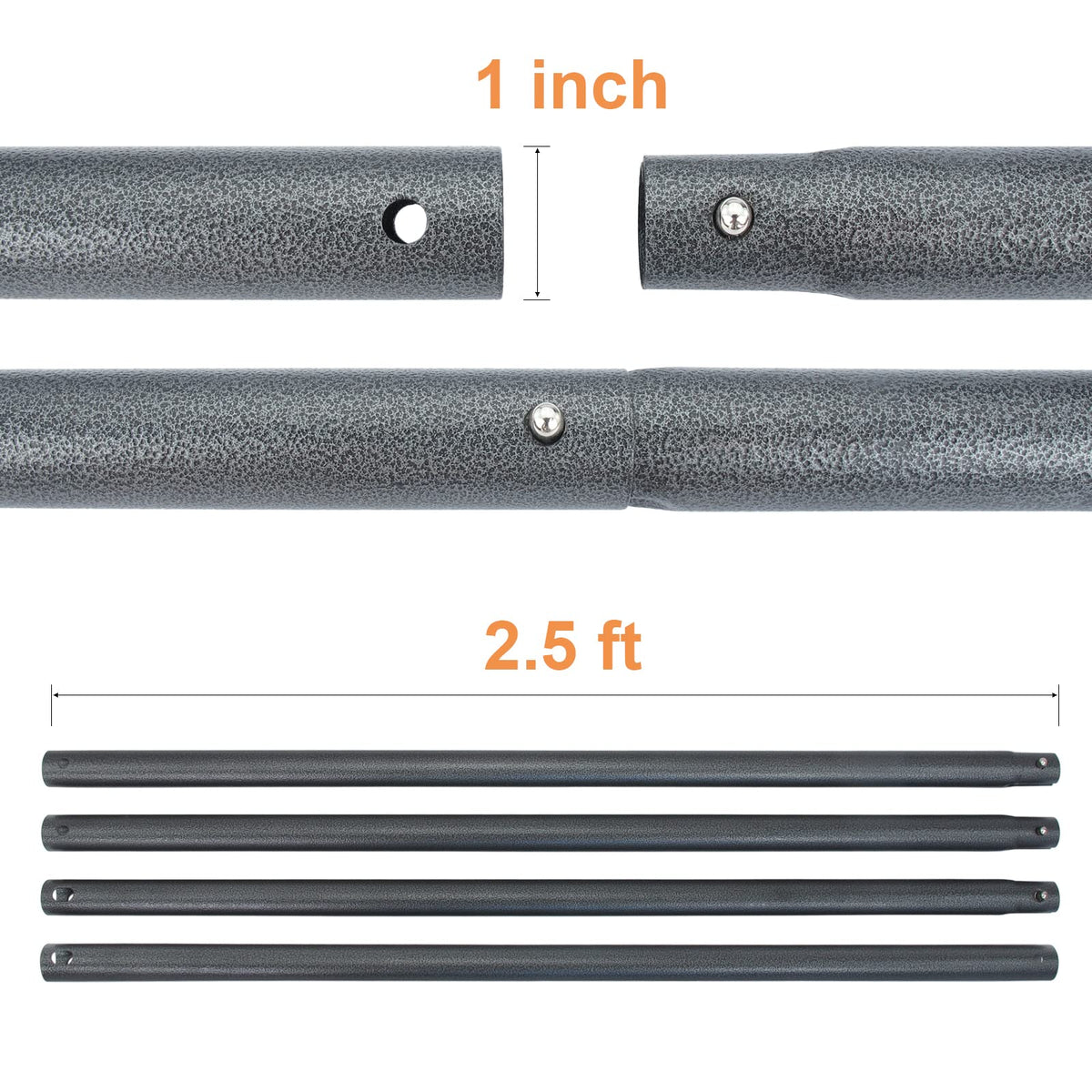 10Ft Adjustable Background Stand Backdrop Support System Kit with Carry Bag Y733