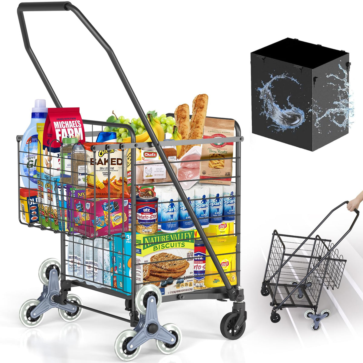 Stair Climbing Shopping Cart Z155