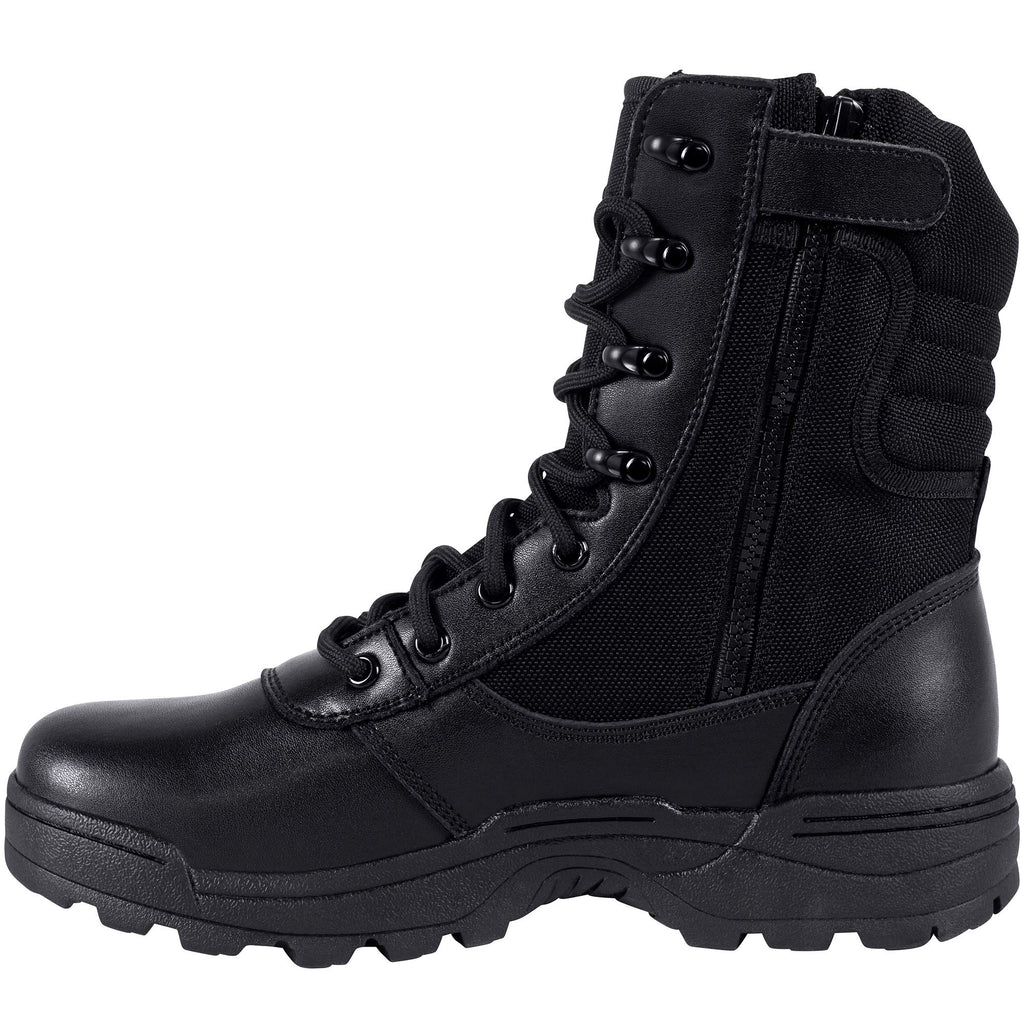 Men's Side Zipper Tactical Work Boots Y2009