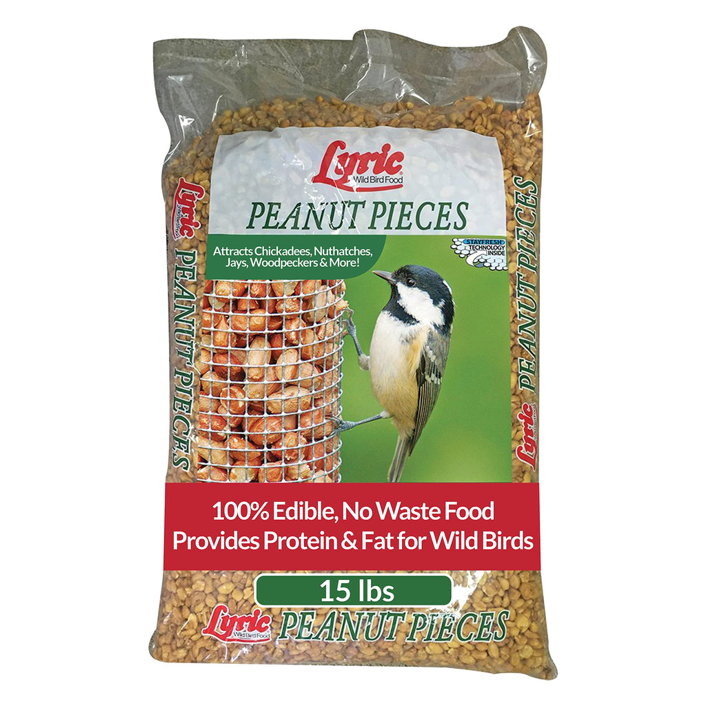 Woodpecker Wild Bird Seed 20 lb & Peanut Pieces 15 lb Nut & Fruit Mix Y67633
