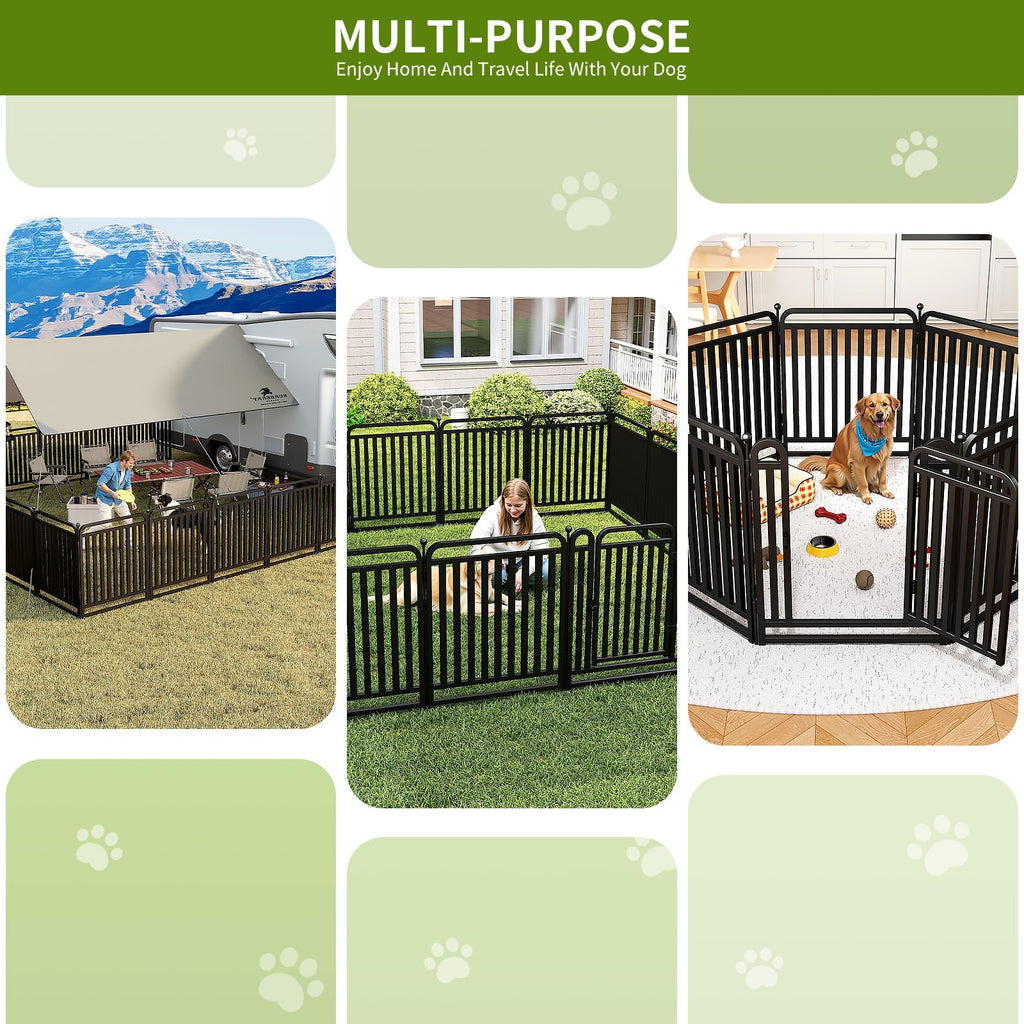 32" Heavy Duty 16 Panels Dog Playpen B235