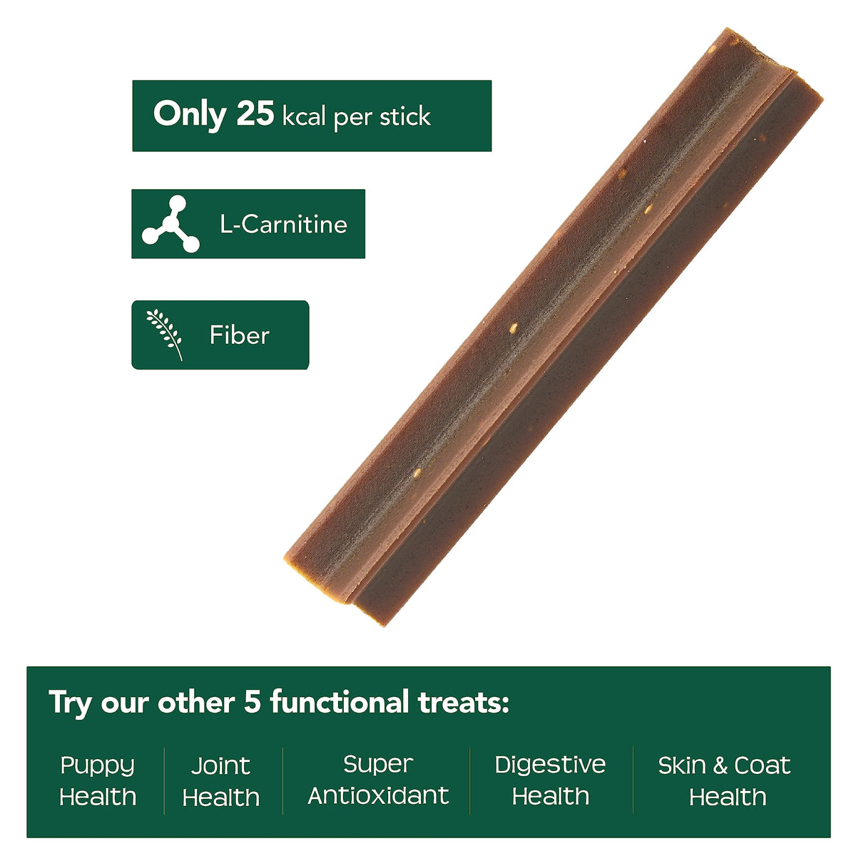 Grain-Free Dental Chew Sticks for Small Dogs, 6.2 oz S566