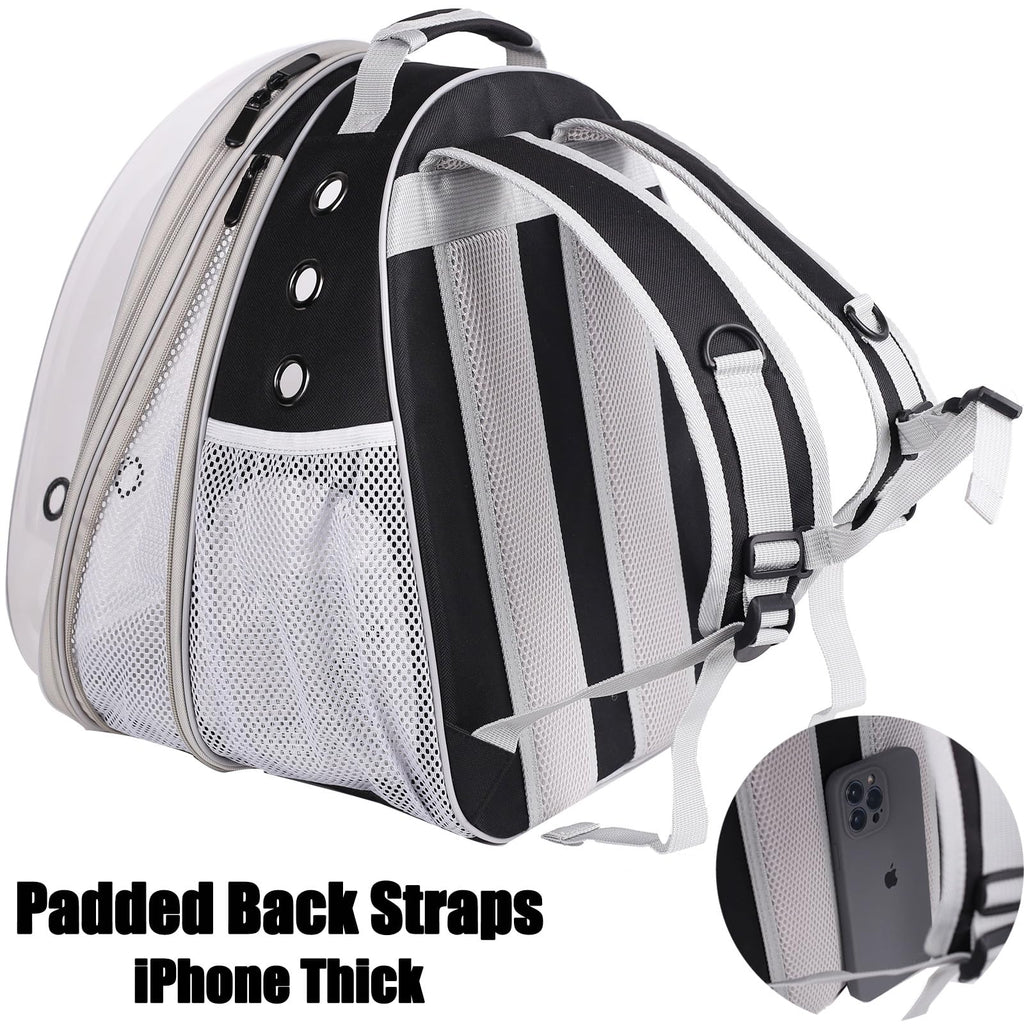 Large Cat Backpack Carrier with Space Capsule Bubble Window M7412
