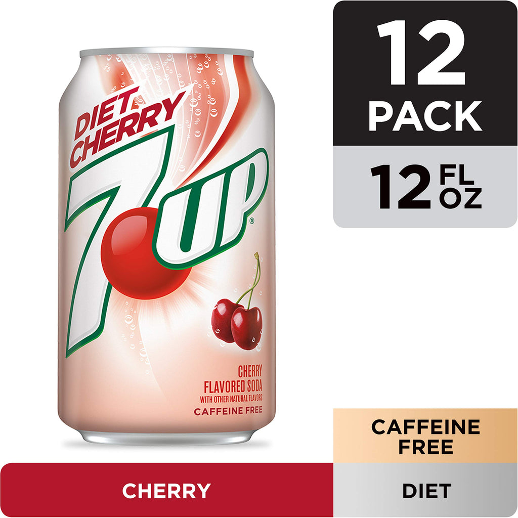 Diet Cherry Lemon Lime Soda, 12 Fl Oz (Pack Of 12) C3027