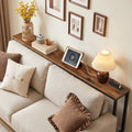 70.9" Narrow Console Table with Power Outlet E8163