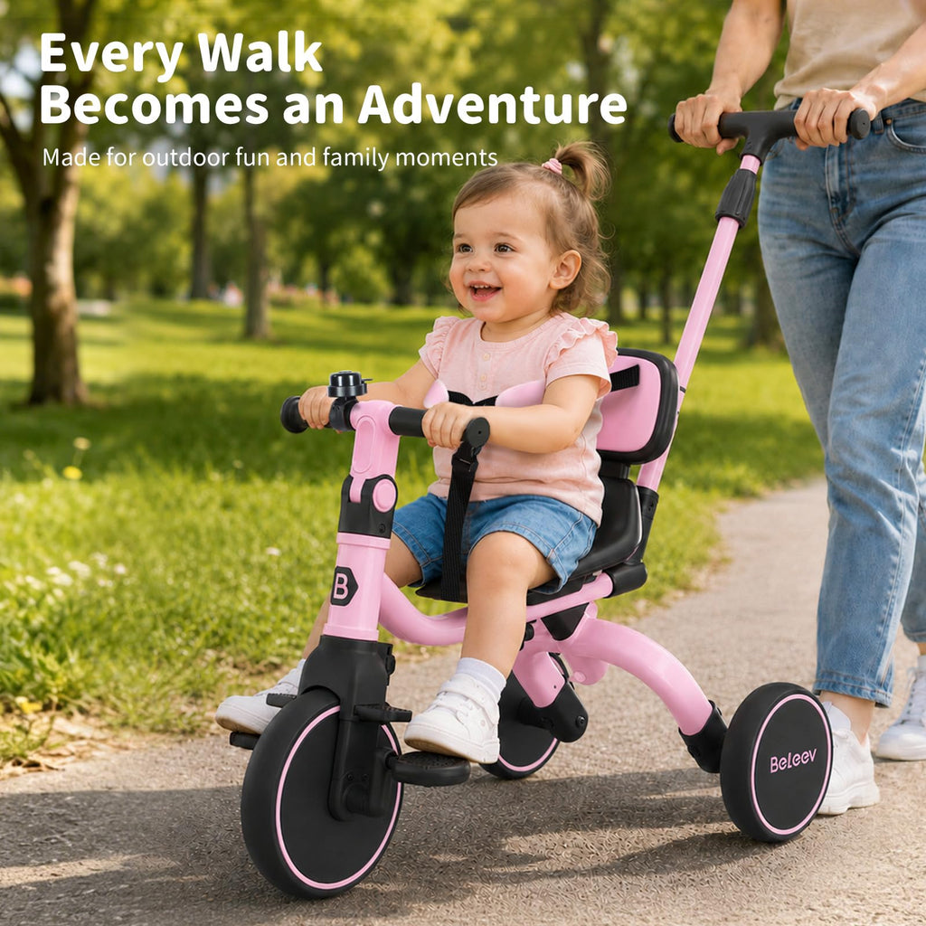 5 in 1 Toddler Tricycle & Balance Bike M9802
