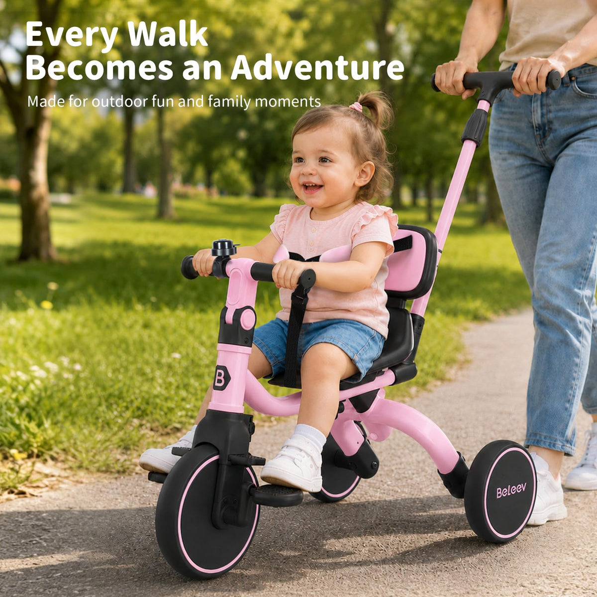 5 in 1 Toddler Tricycle & Balance Bike M9802